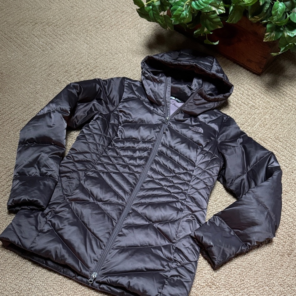 The North Face Charcoal Puffer Jacket